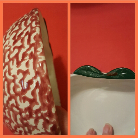 Set of 3 Ceramic Apple-shaped Nesting bowls - Picture 9 of 12